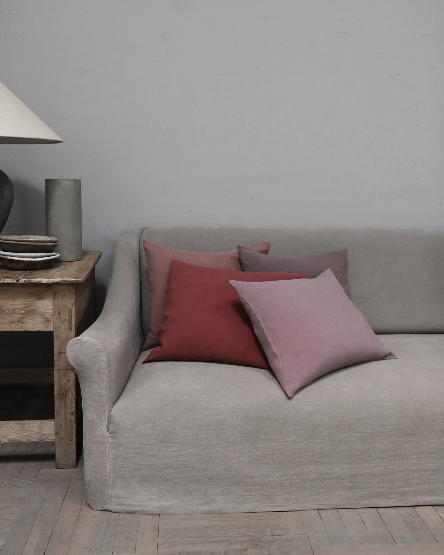 Heavy Linen Cushion Cover - Antico