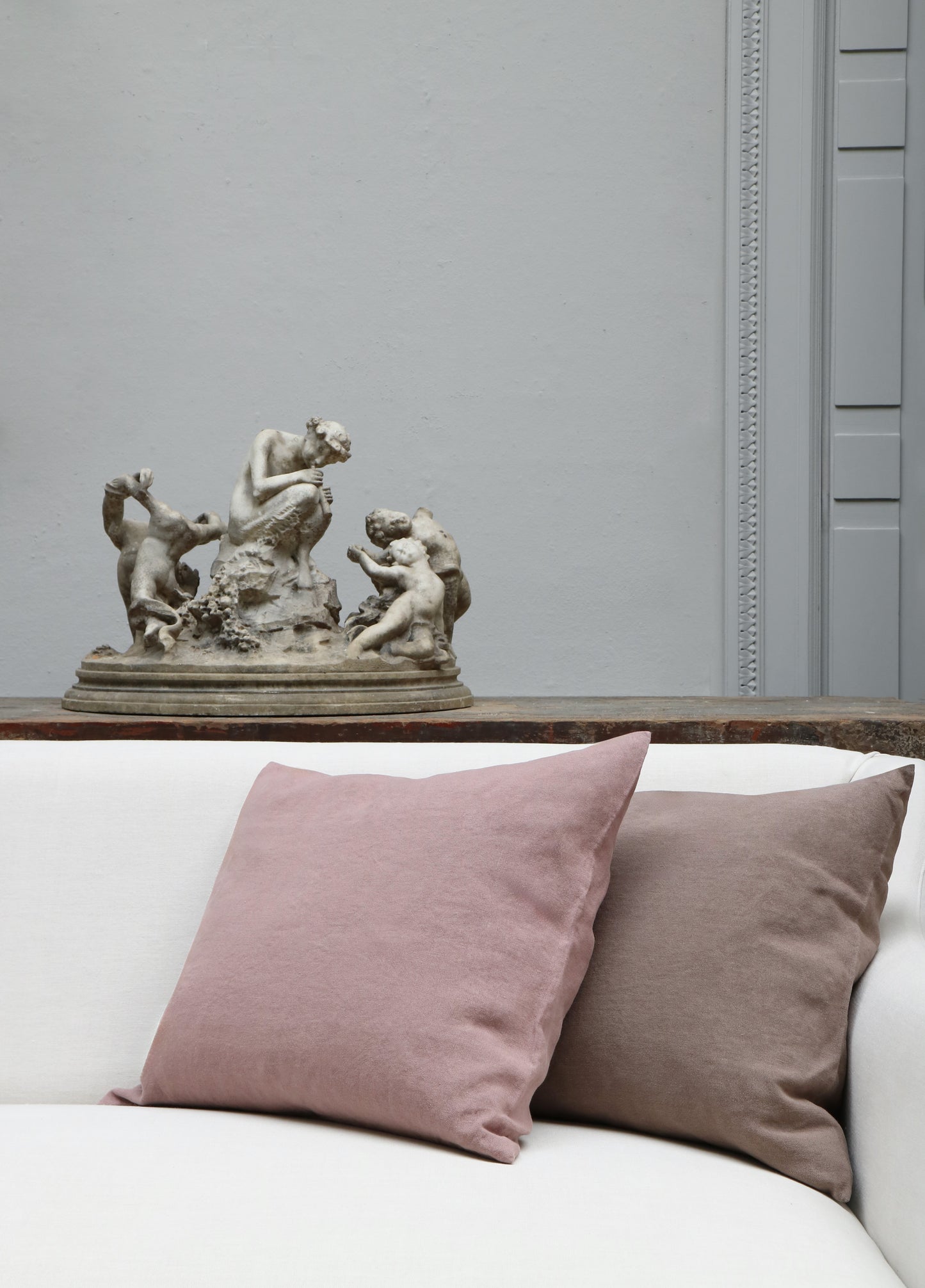 Heavy Linen Cushion Cover - Antico