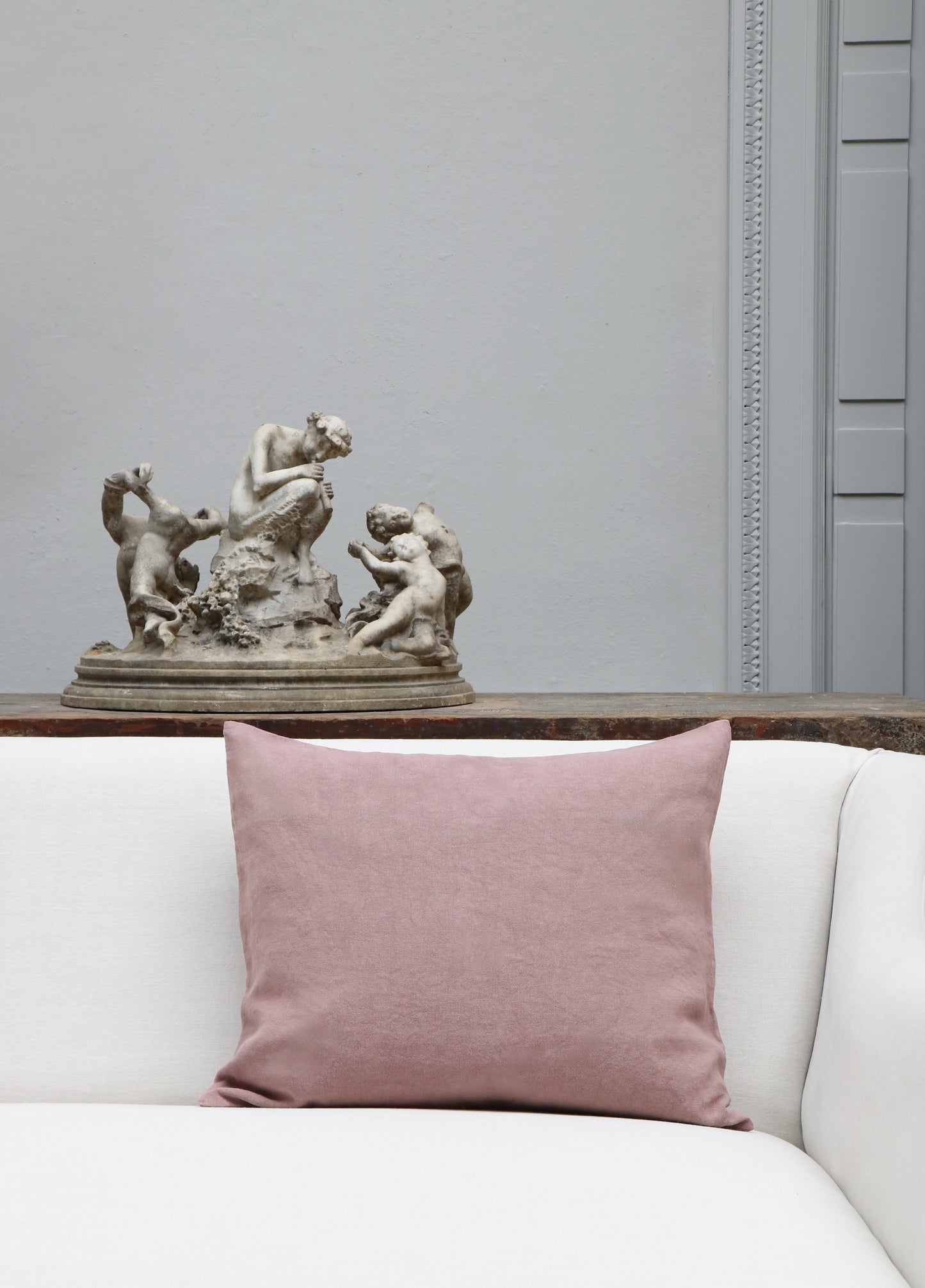 Heavy Linen Cushion Cover - Antico