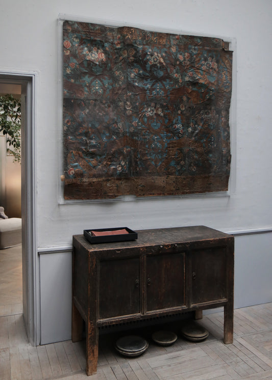 Antique Dutch Leather Wallpaper