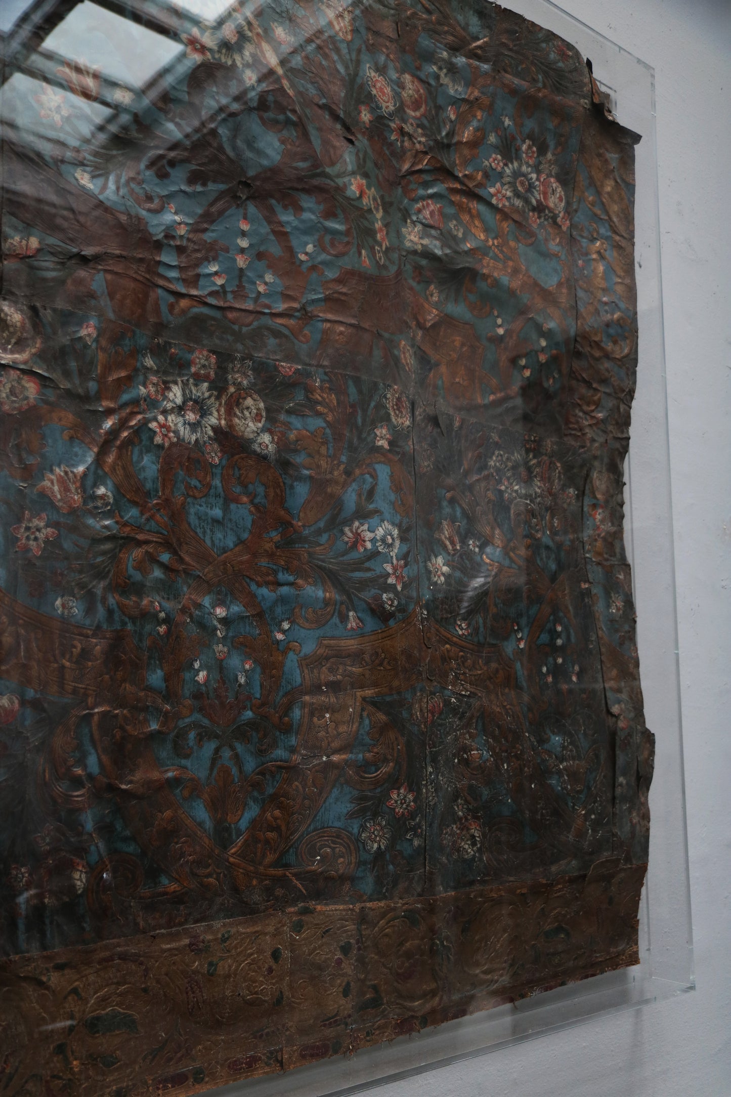 Antique Dutch Leather Wallpaper - ARCHIVE SALE