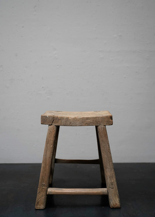 ASIAN WOODEN STOOL