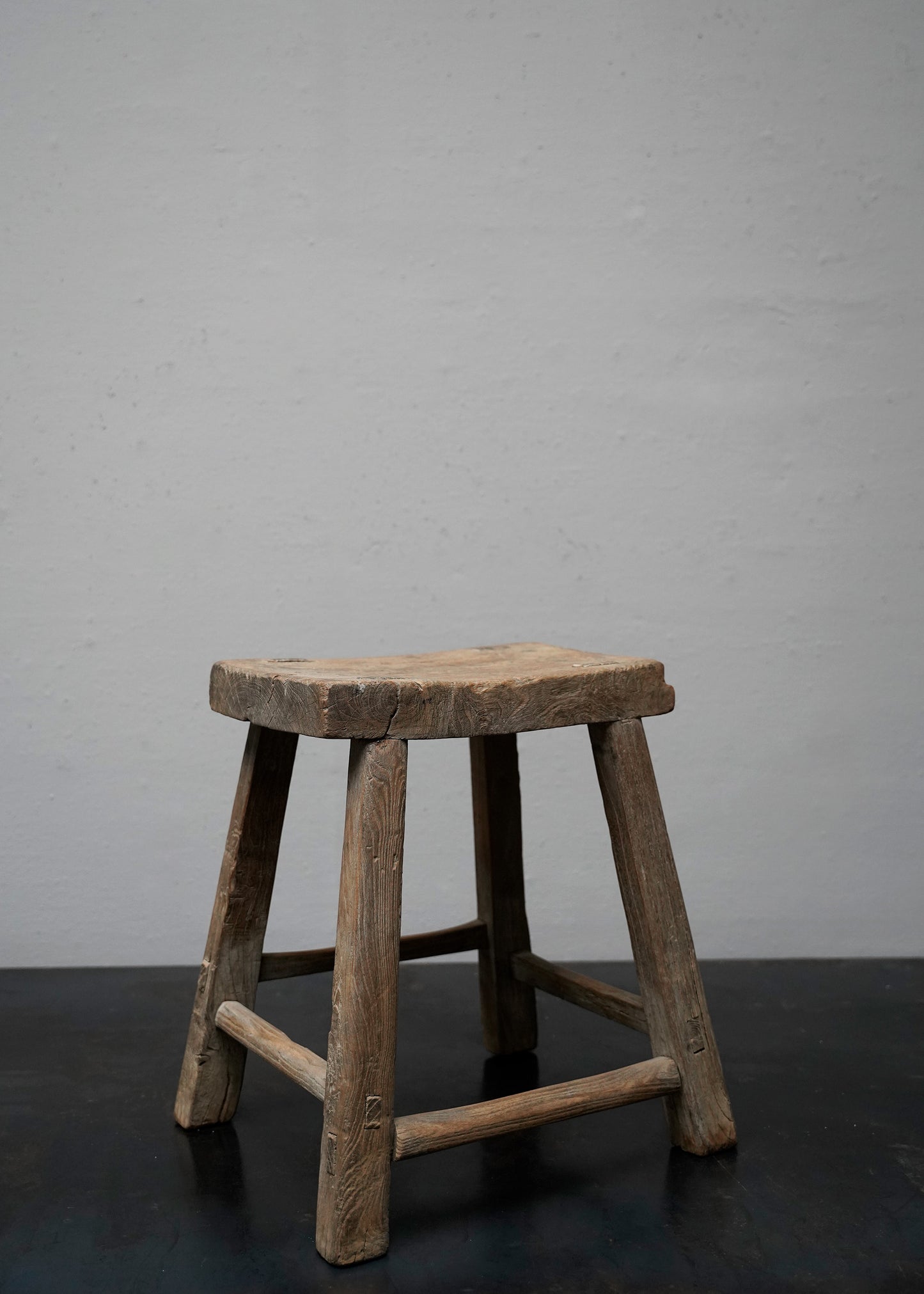 ASIAN WOODEN STOOL