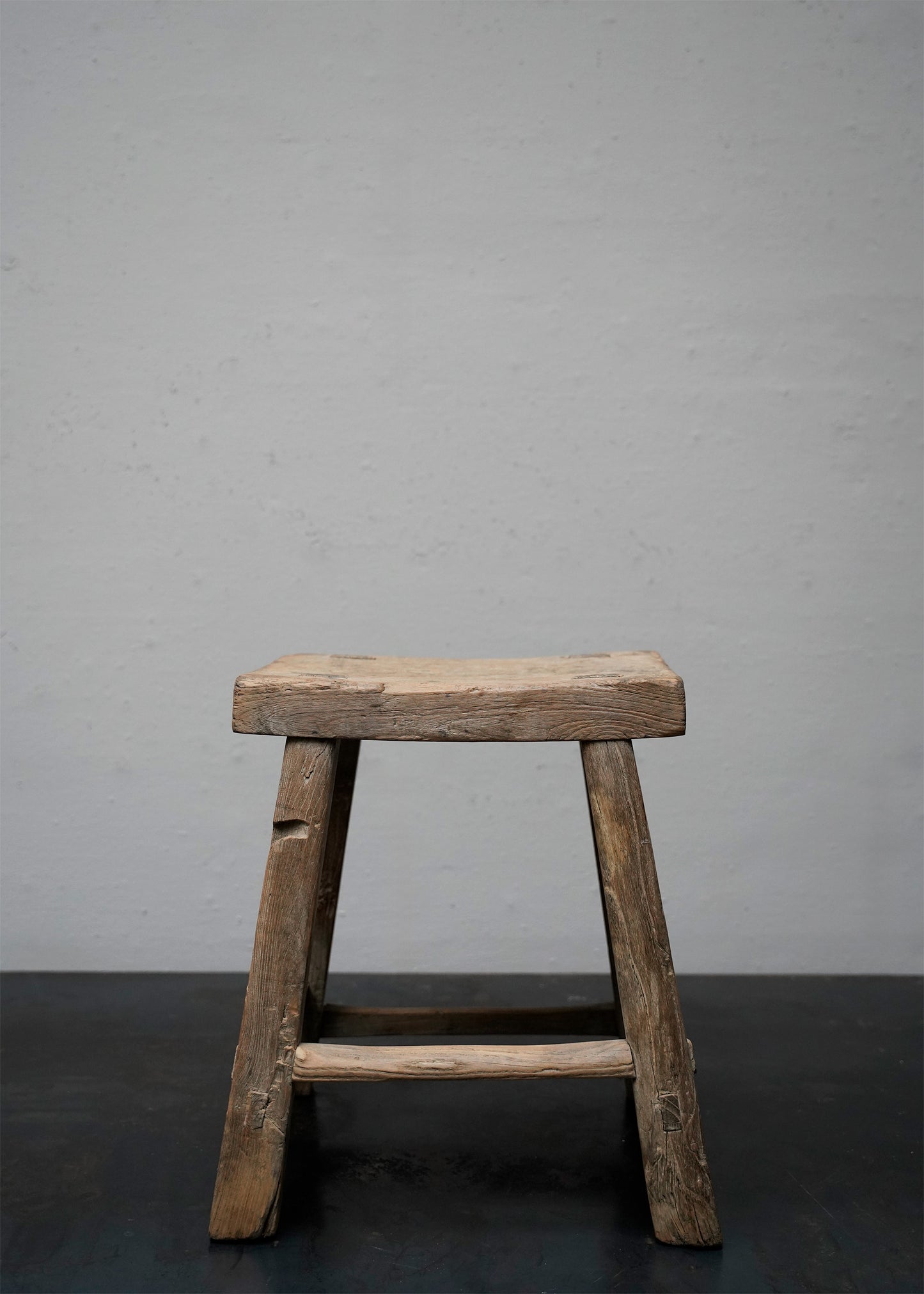 ASIAN WOODEN STOOL