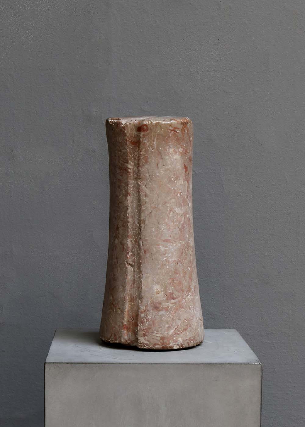 ANCIENT CYLINDRICAL STONE WEIGHT #1