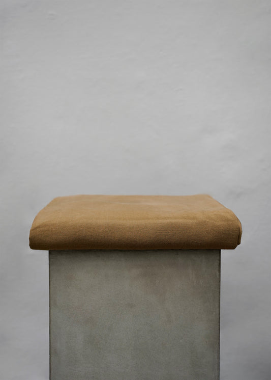 Linen Bedspread - Caramel