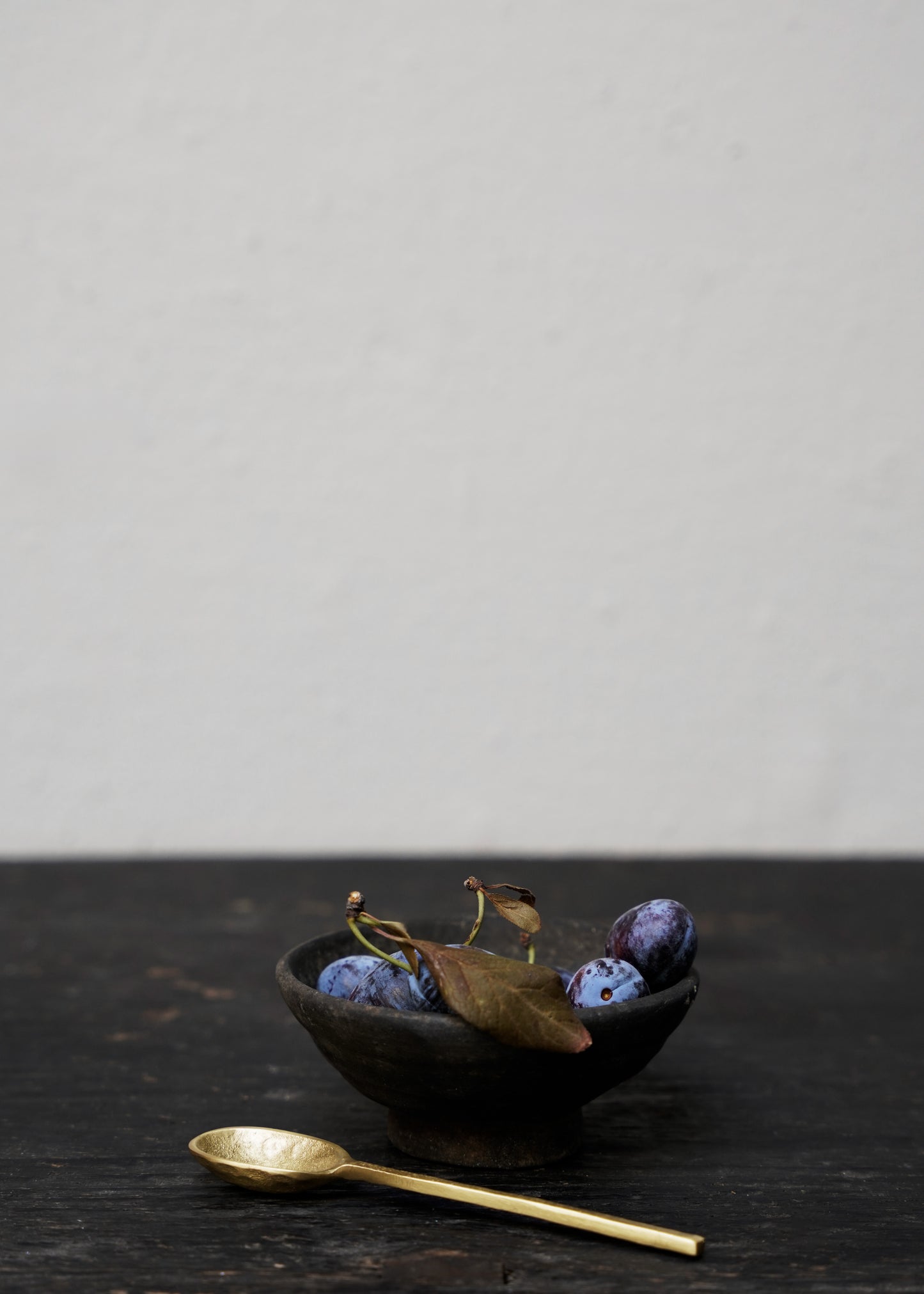 Narrow Spoons in Brass