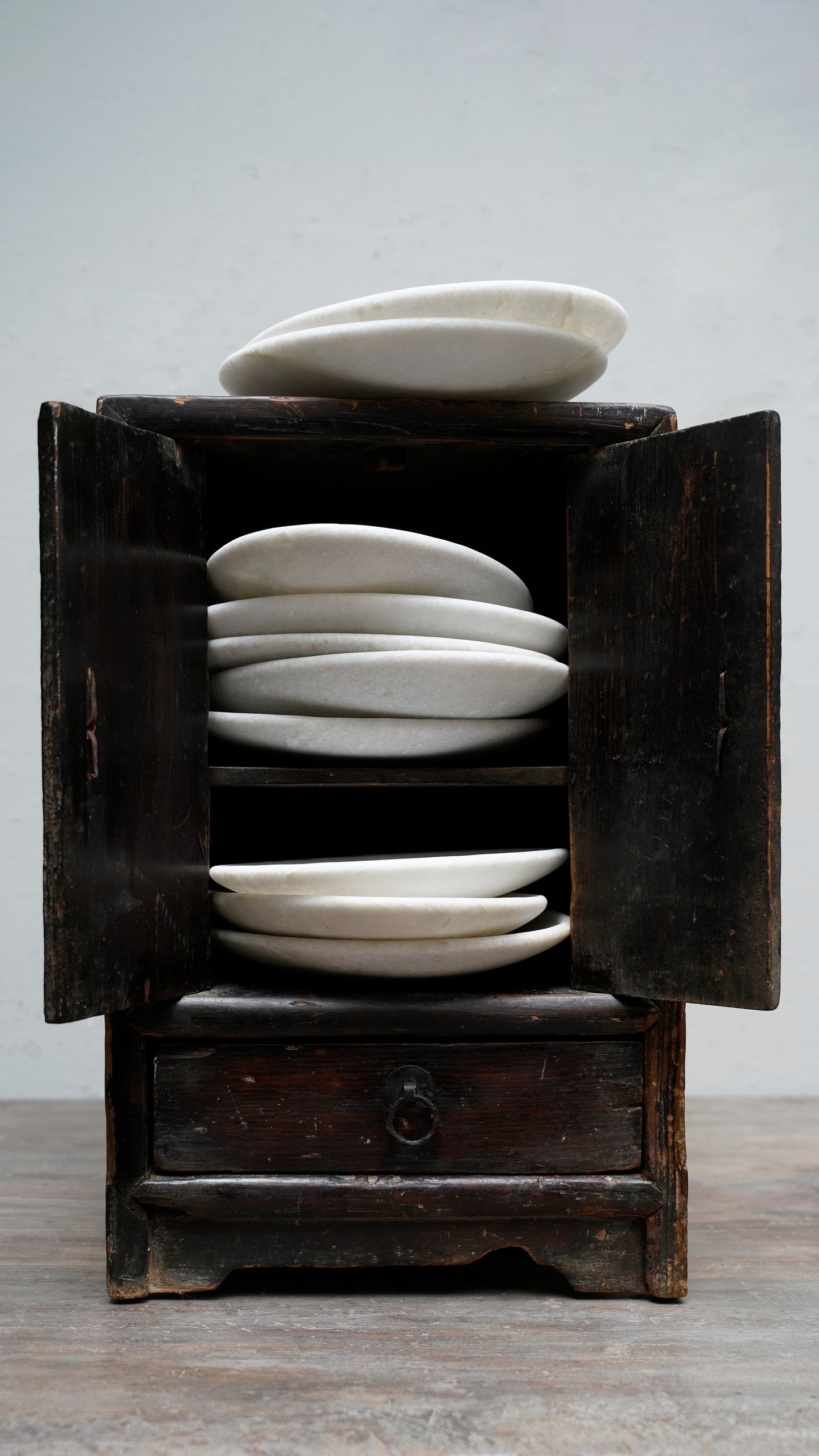 Tiny Asian cabinet