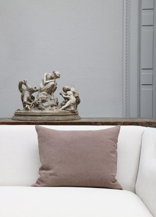 Heavy Linen Cushion Cover - Cacao