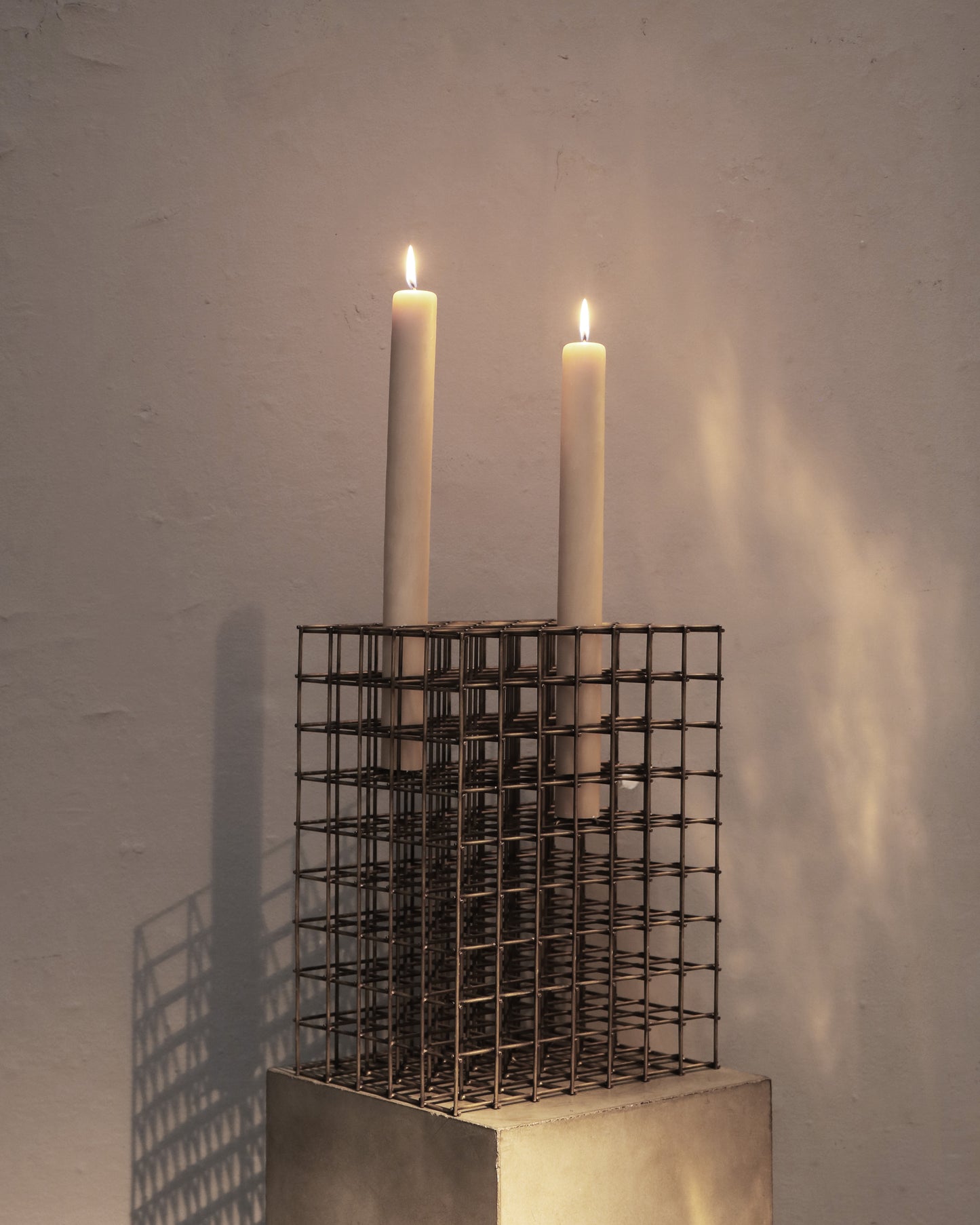 "Candle Grid I" by Héctor Esrawe