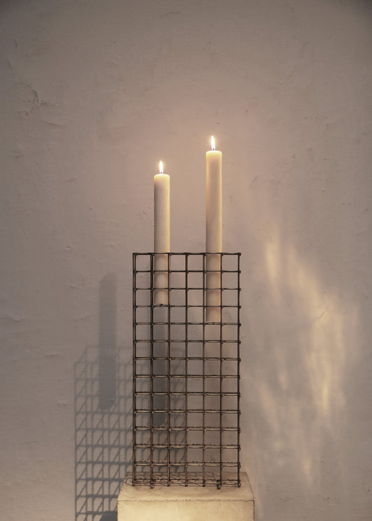 "Candle Grid II" by Héctor Esrawe