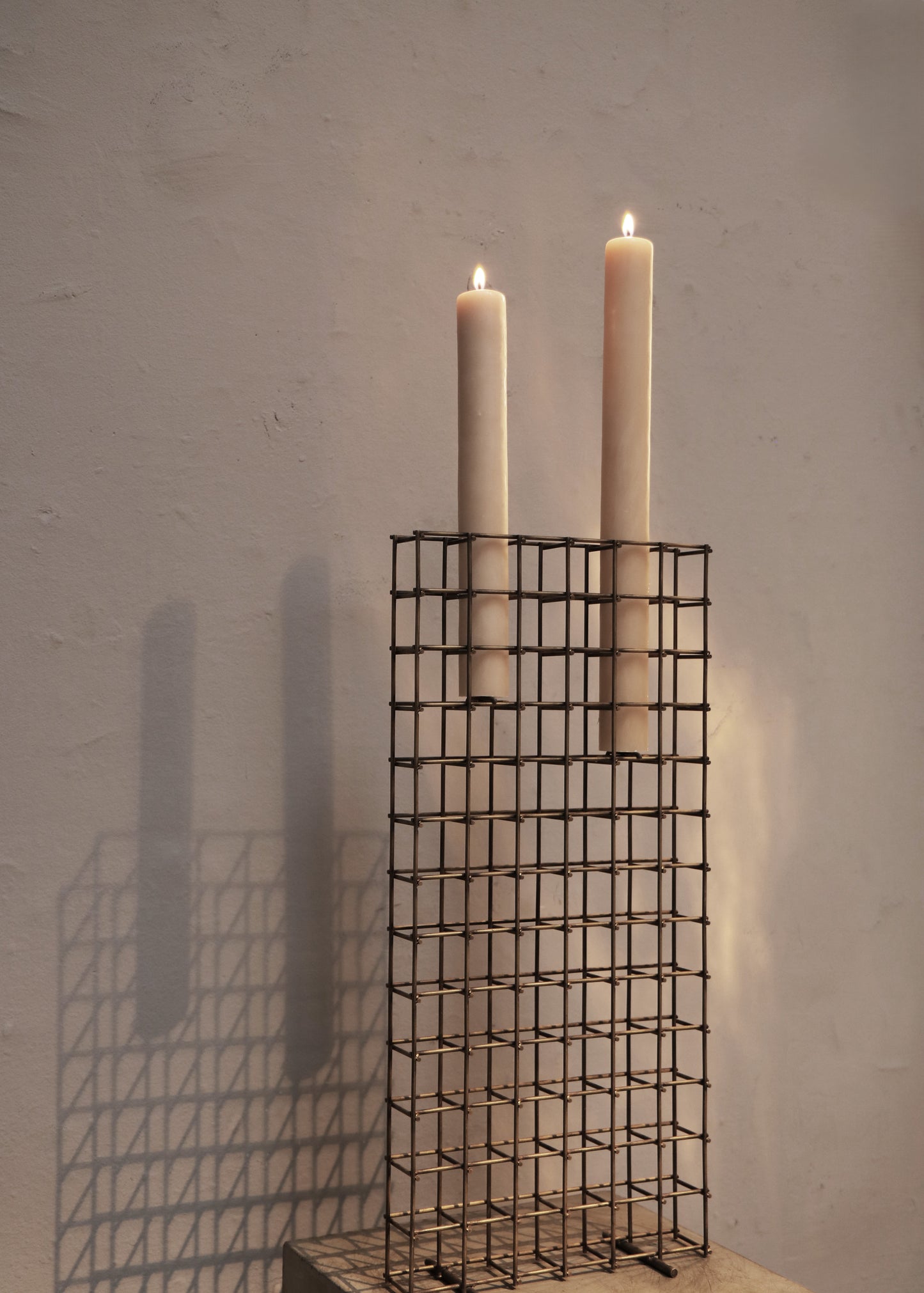 "Candle Grid II" by Héctor Esrawe