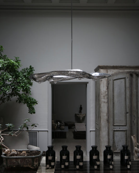 "REFLECTING FLAME – CHANDELIER" by Christian+Jade