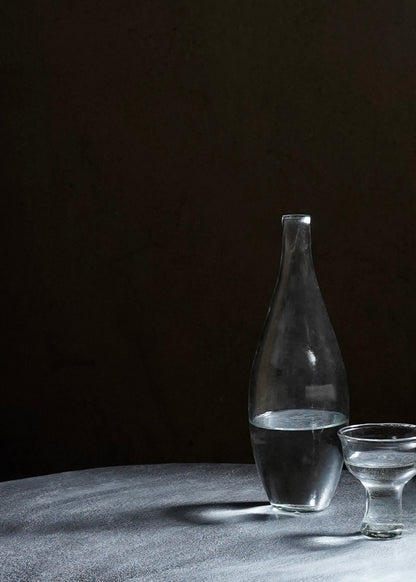 "Clear Glassware Bottle" by Oliver Gustav