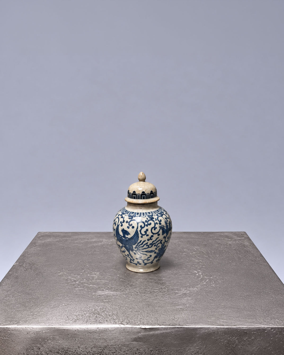 Antique Blue-and-White Jar
