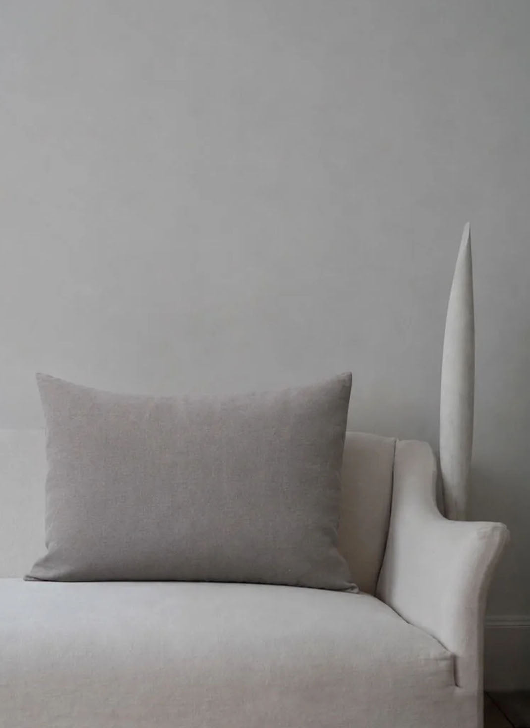 Heavy linen Cushion Cover Large - Fumo
