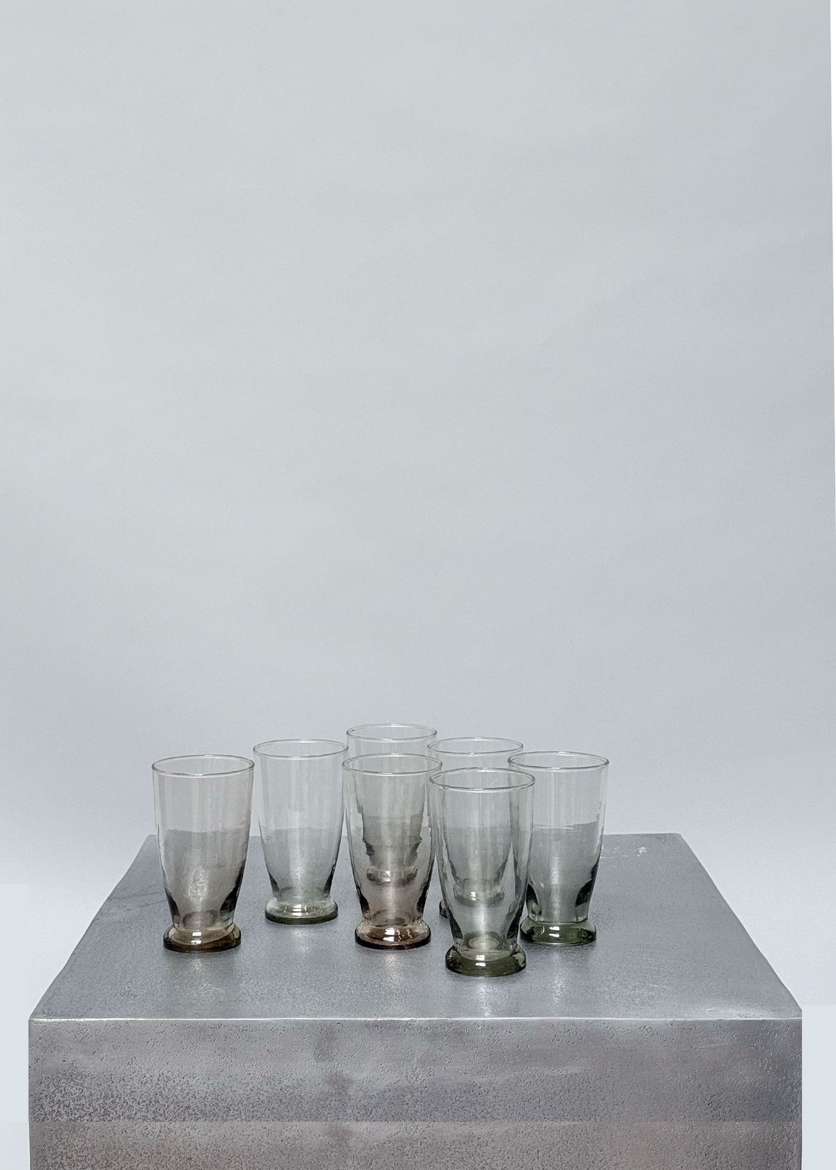 Mix Color Glassware - 7 pieces