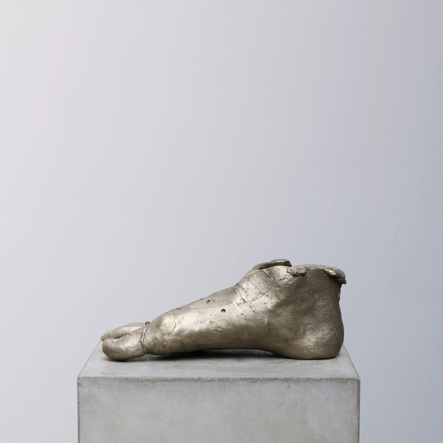 Silver and bronze sculpture by the danish artist kaare golles