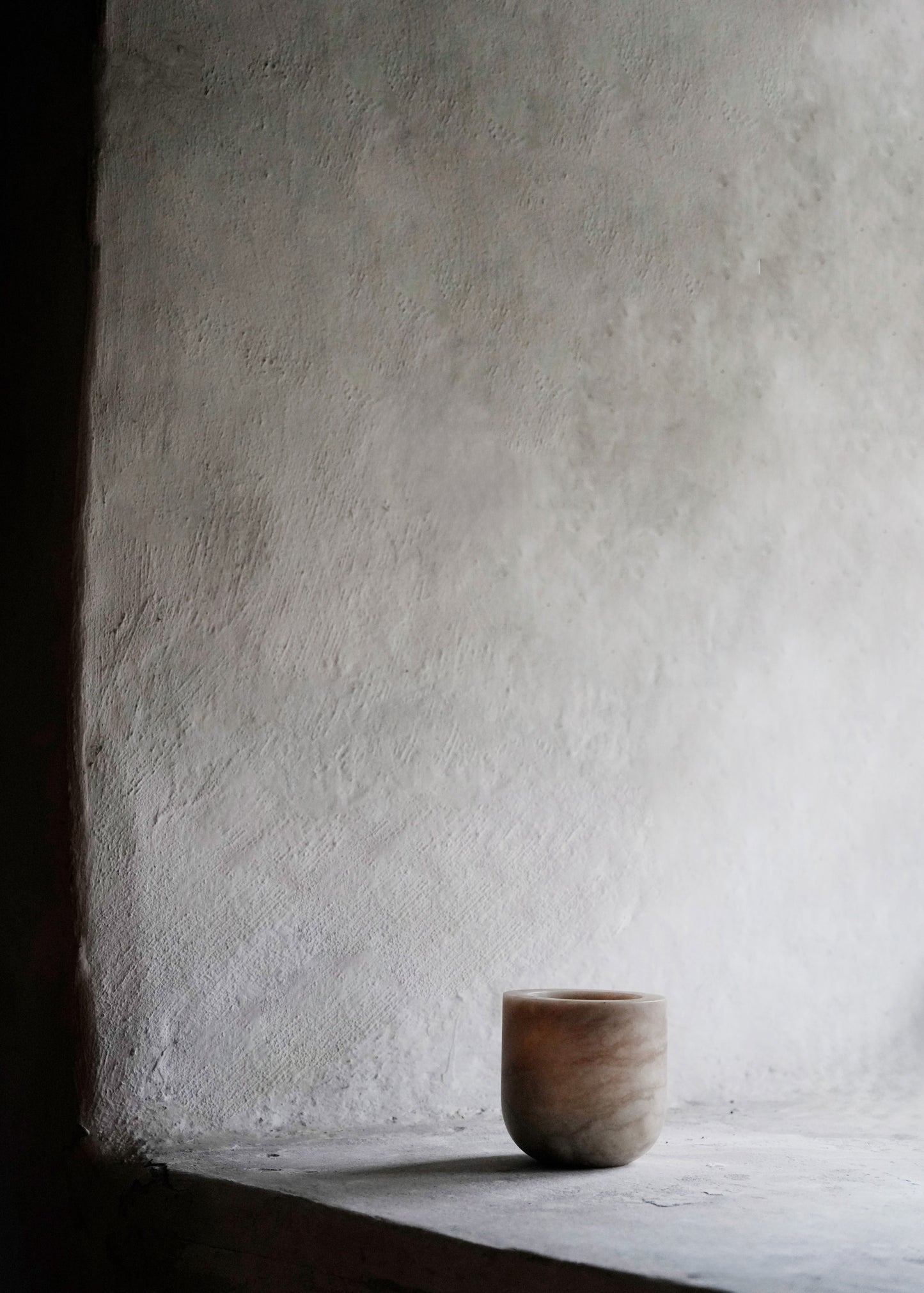 "Luce Large Alabaster Jar" by Michaël Verheyden