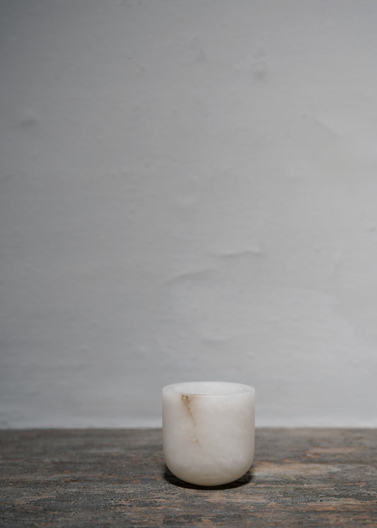 "Luce Small Alabaster Jar #2" by Michaël Verheyden
