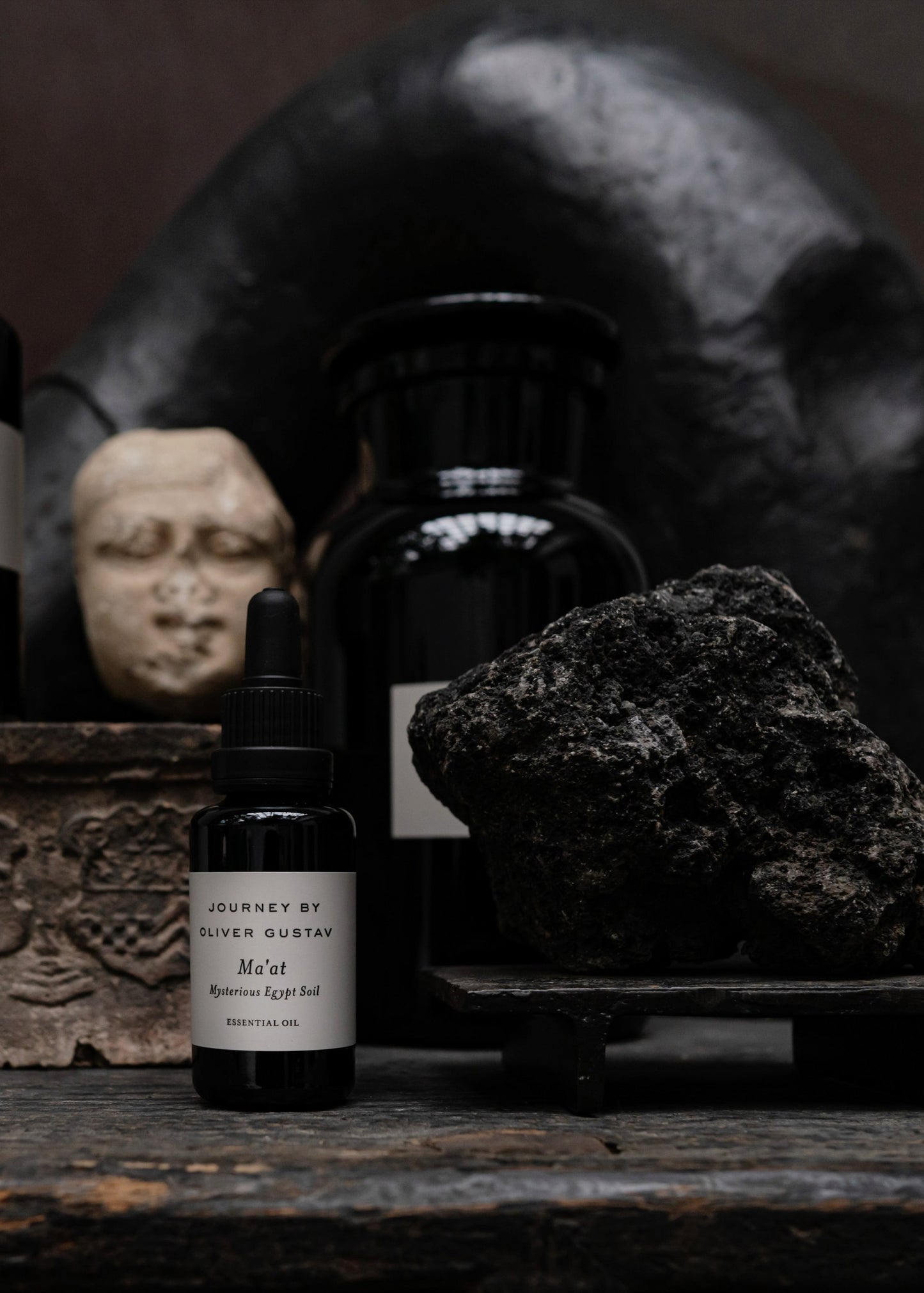 "Ma'at" Potpourri auf Eisenständer