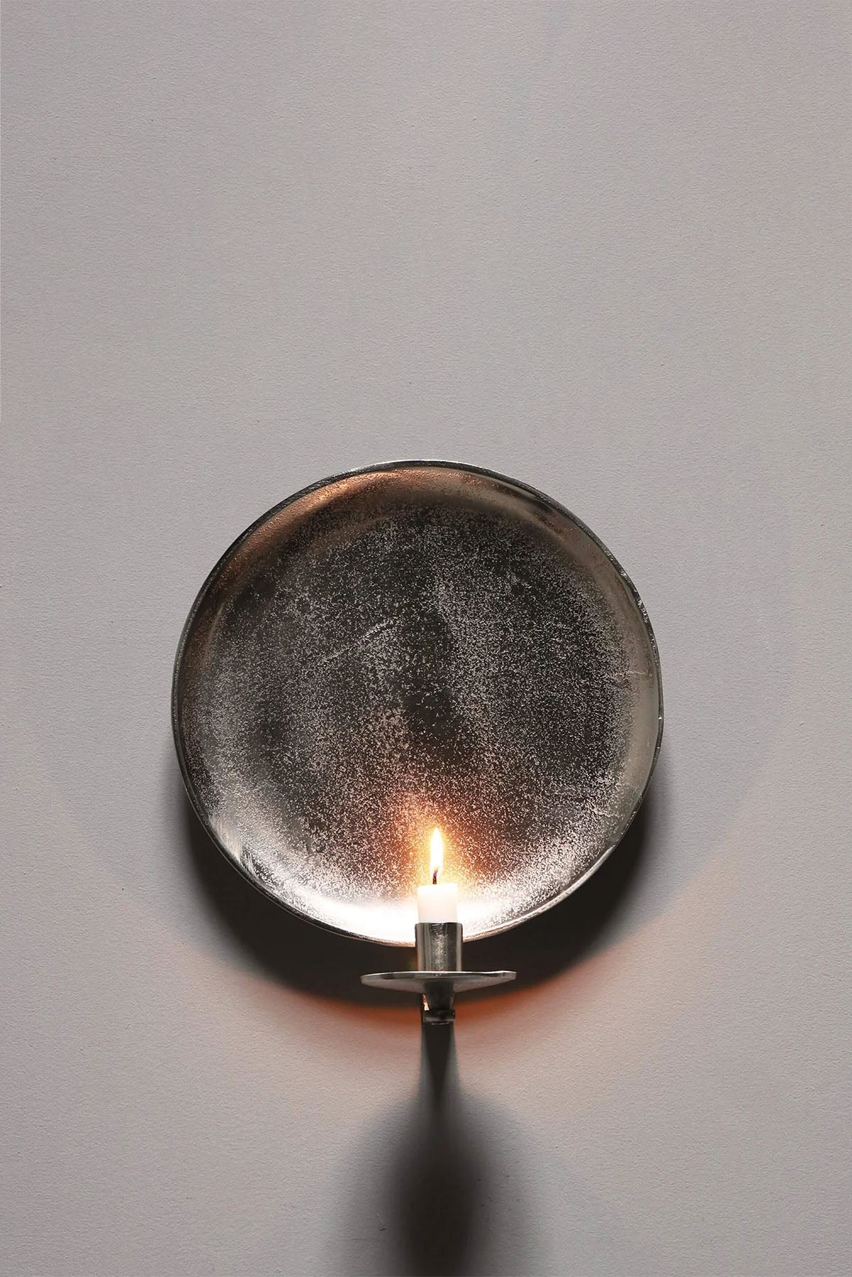Circular Wall Candle Holder