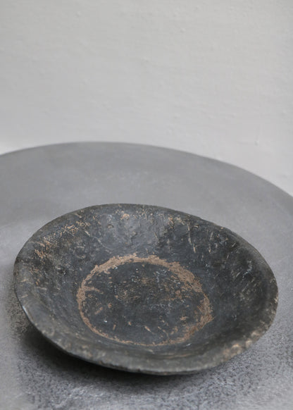 Large Black Stone Bowl