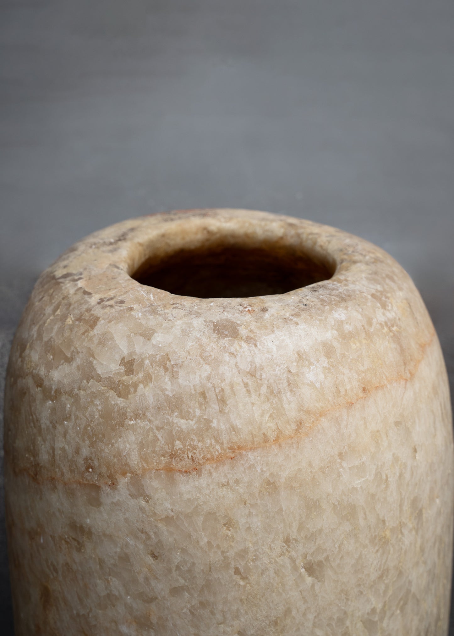 Old Alabaster Jar #4