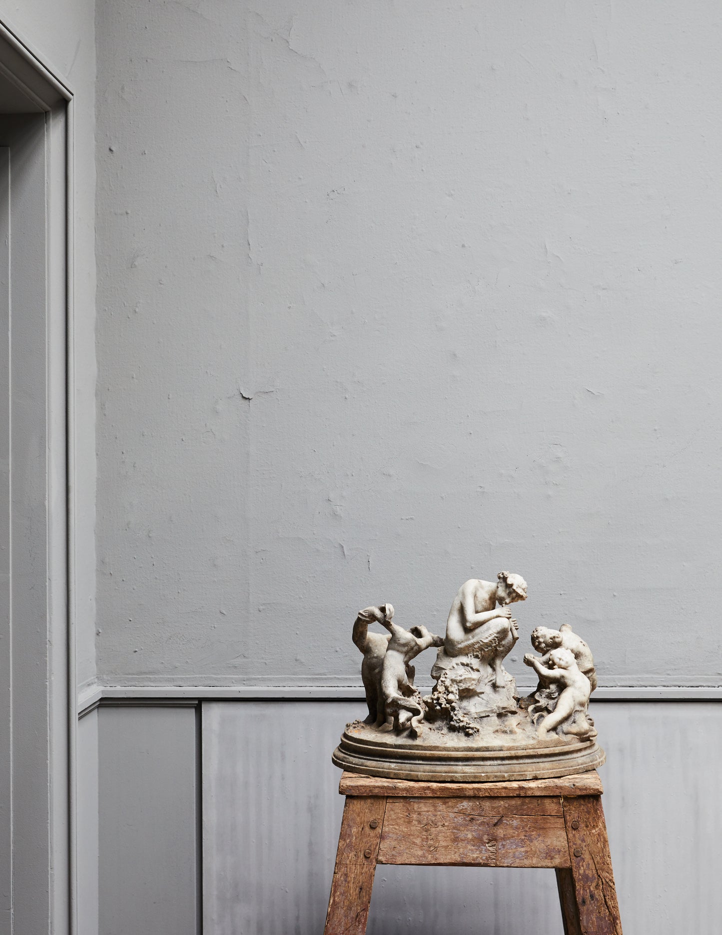 ANTIQUE ITALIAN MARBLE SCULPTURE