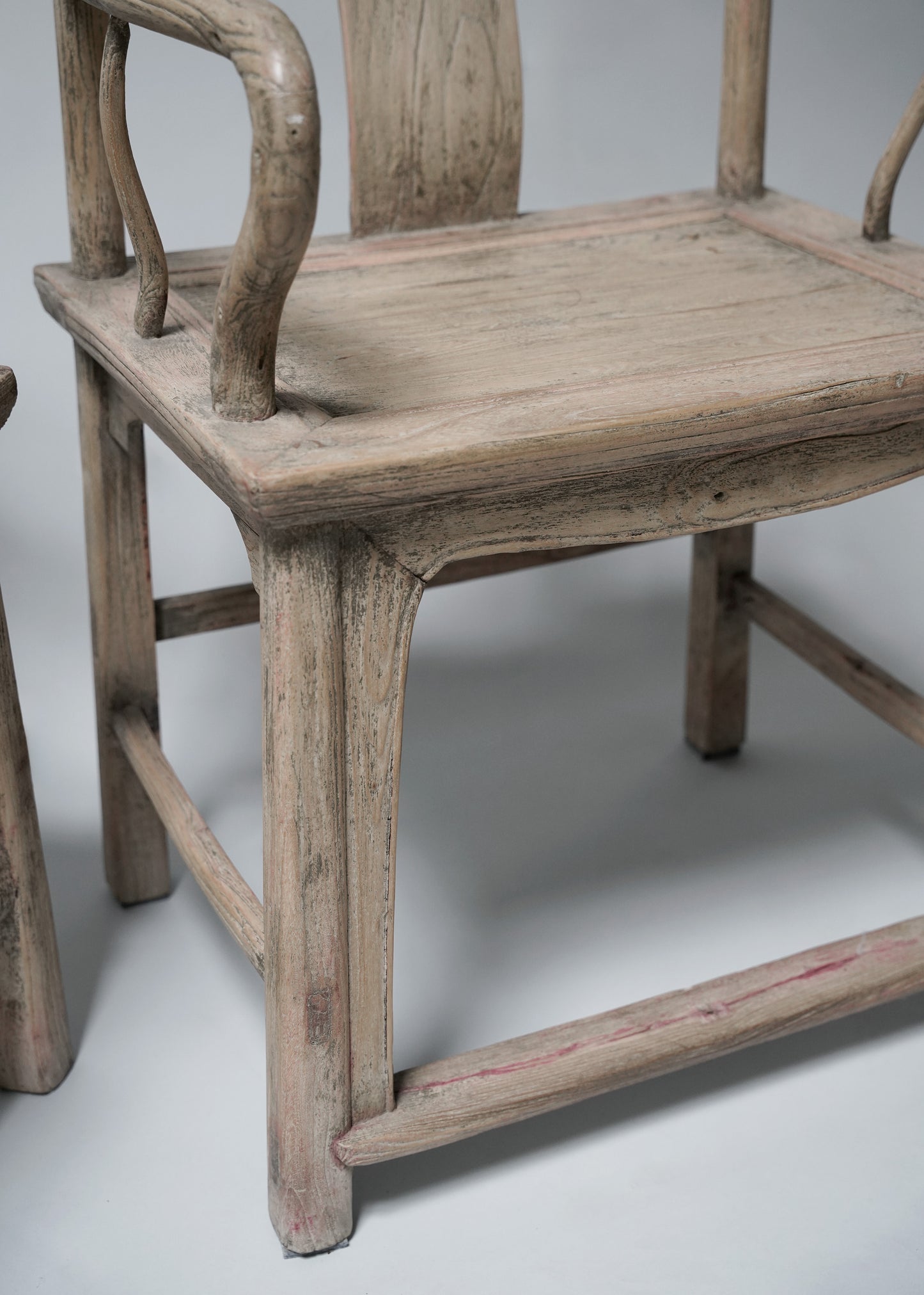 Wooden Asian Armchair