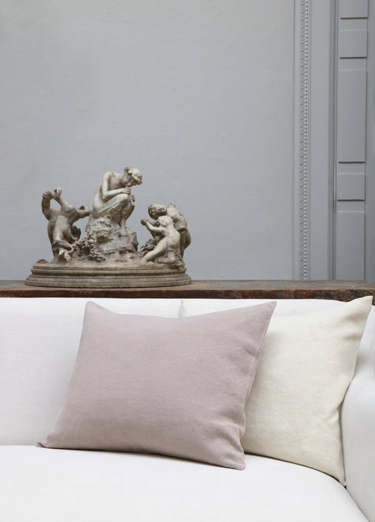 Heavy Linen Cushion Cover - Quarzo