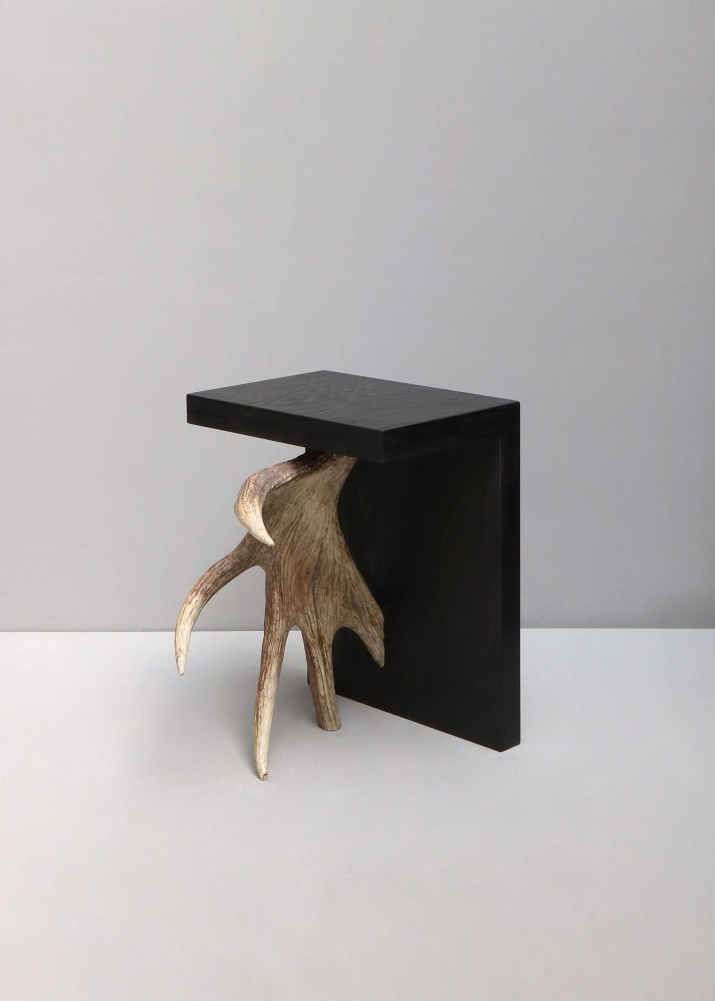 "Stag T Side Table in Black" by Rick Owens