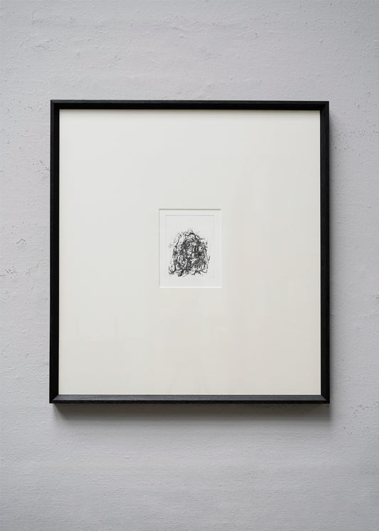 "RR INK ETCHING ON PAPER #2" BY RASMUS ROSENGAARD