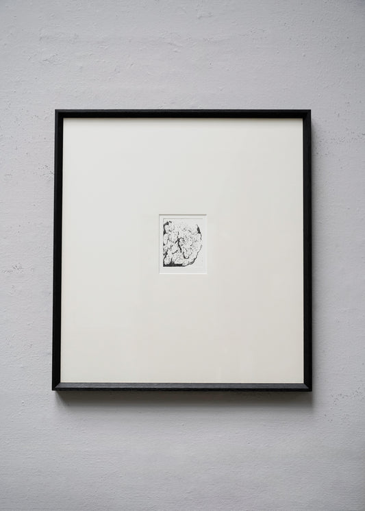 "RR INK ETCHING ON PAPER #3" BY RASMUS ROSENGAARD