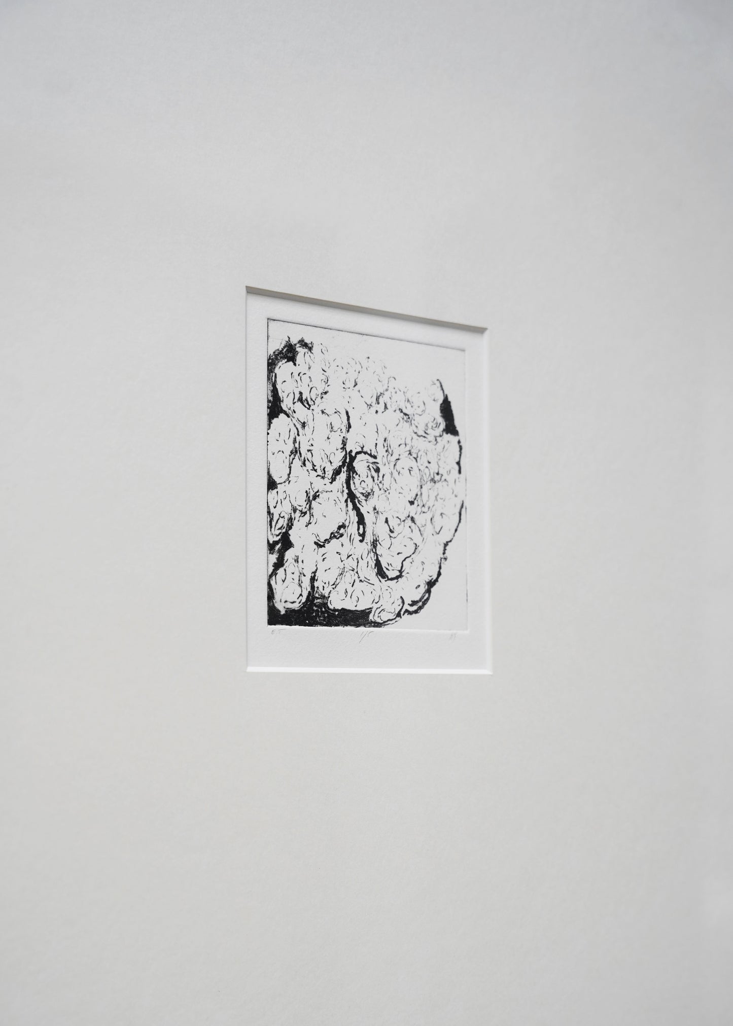 „RR INK ETCHING ON PAPER #3“ VON RASMUS ROSENGAARD
