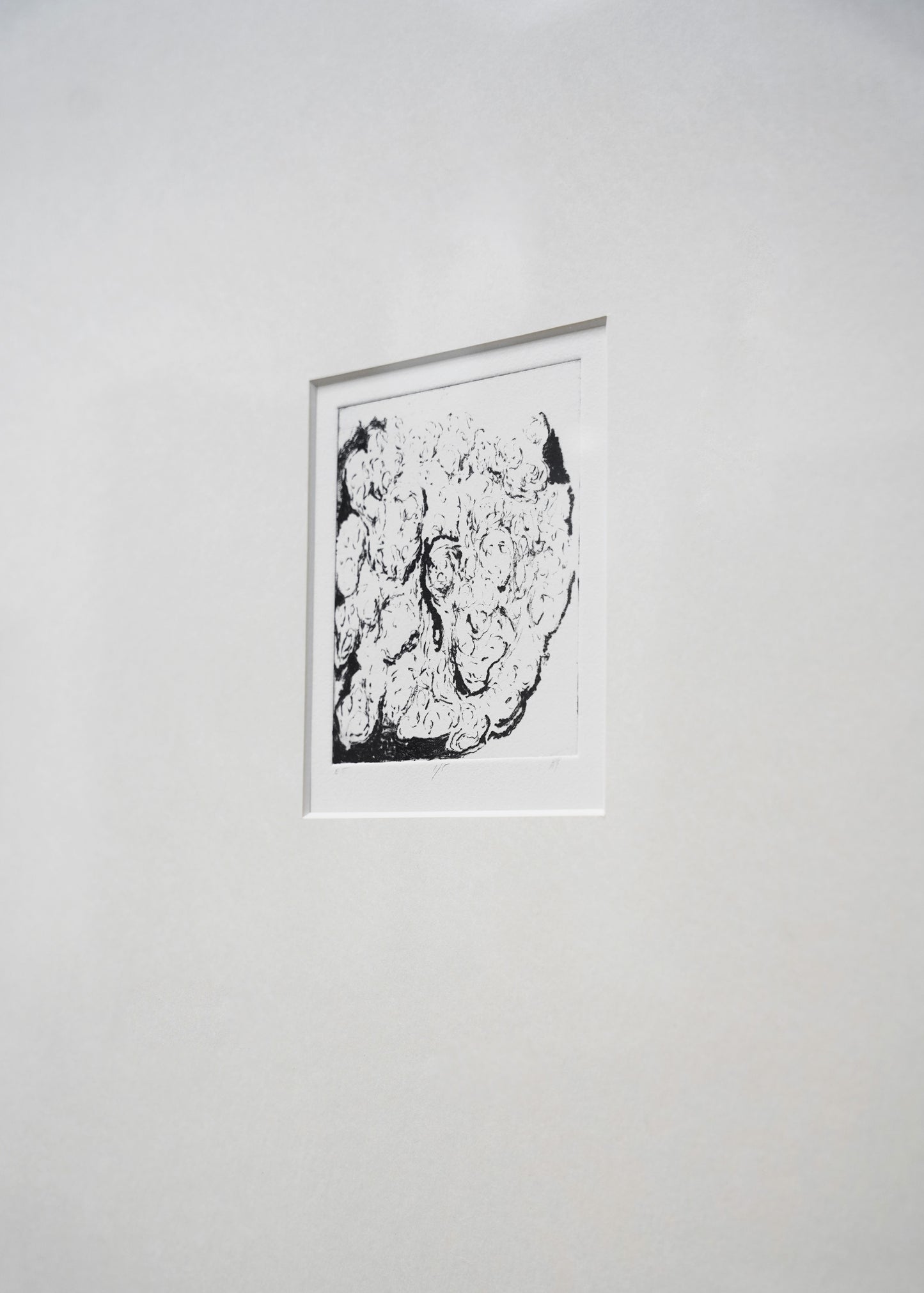 „RR INK ETCHING ON PAPER #3“ VON RASMUS ROSENGAARD