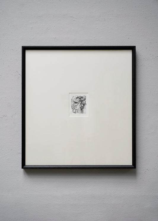 "RR INK ETCHING ON PAPER #4" BY RASMUS ROSENGAARD