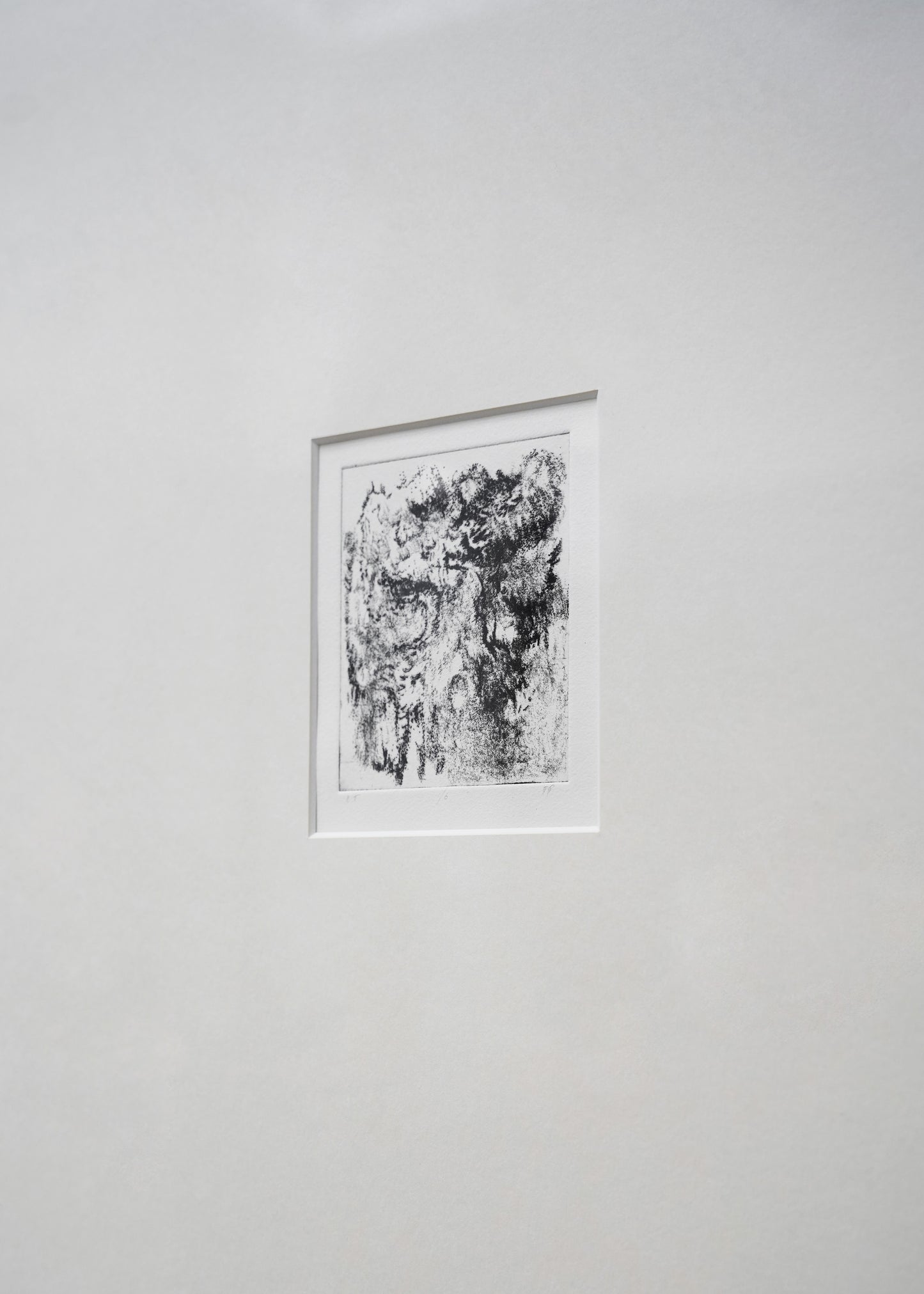 „RR INK ETCHING ON PAPER #4“ VON RASMUS ROSENGAARD