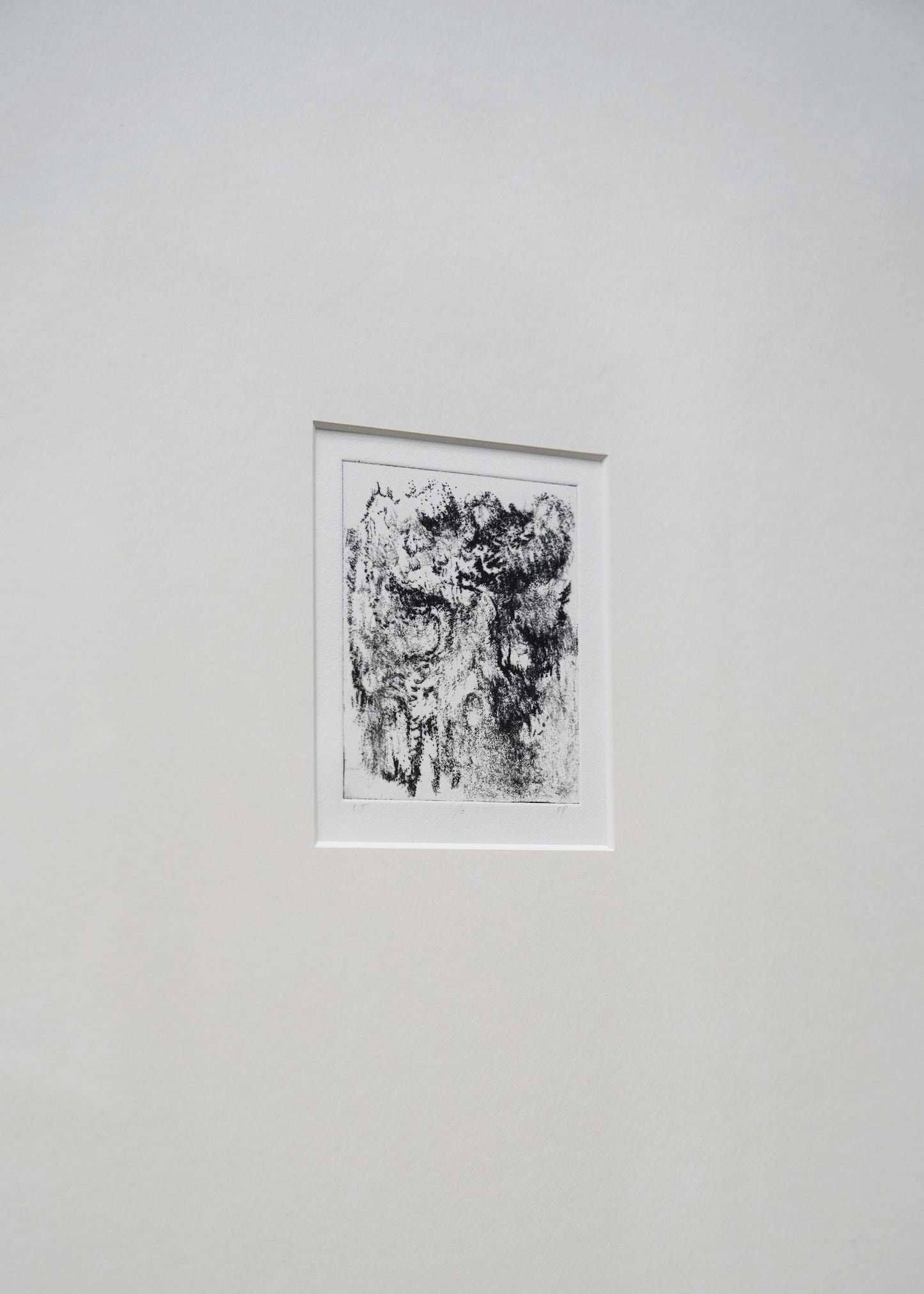 „RR INK ETCHING ON PAPER #4“ VON RASMUS ROSENGAARD