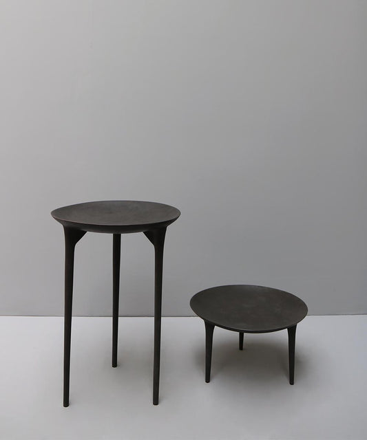 "BRAZIER SIDE TABLES" BY RICK OWENS FURNITURE