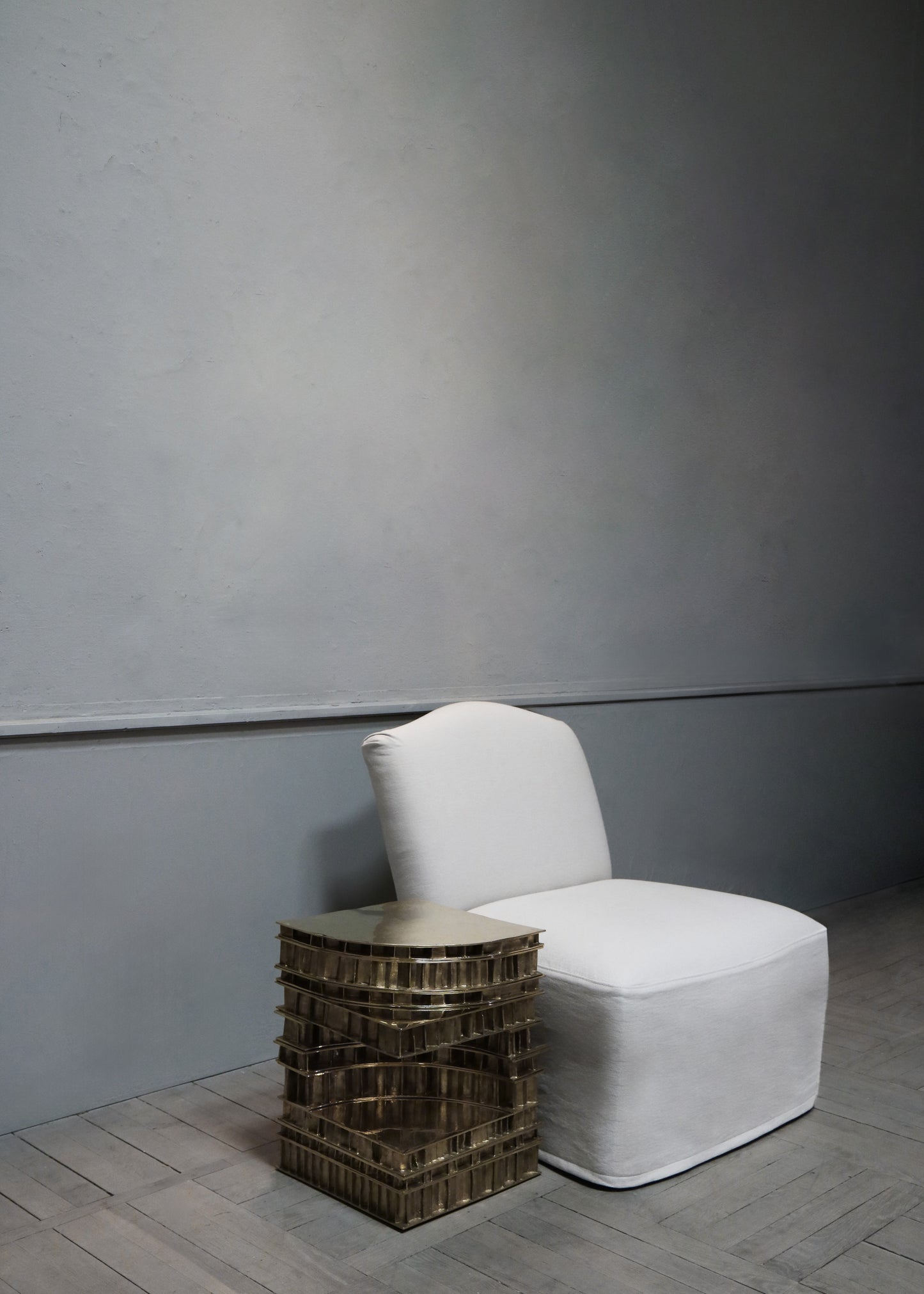"Gear Side Stool I" by Héctor Esrawe