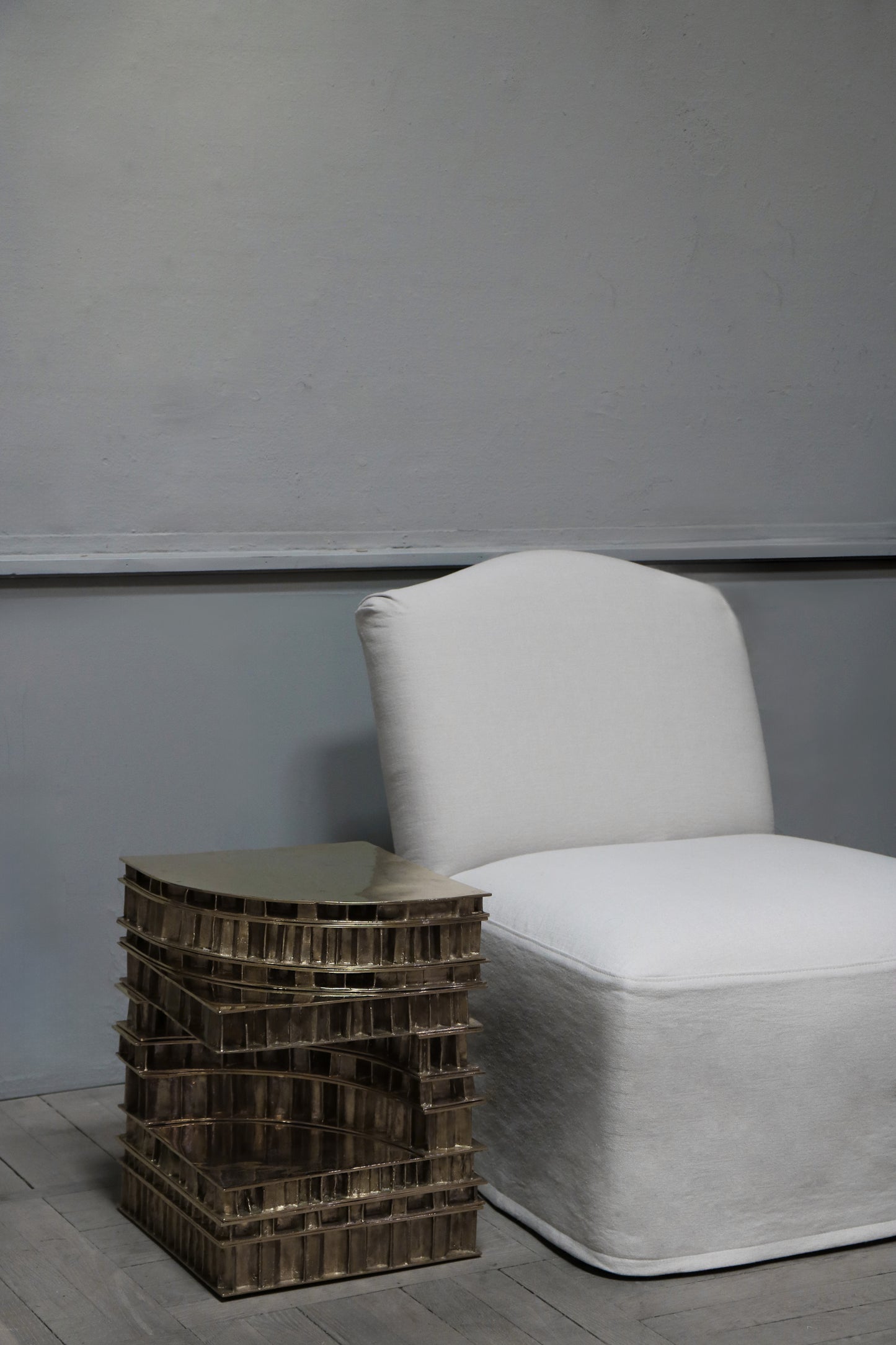 "Gear Side Stool I" by Héctor Esrawe