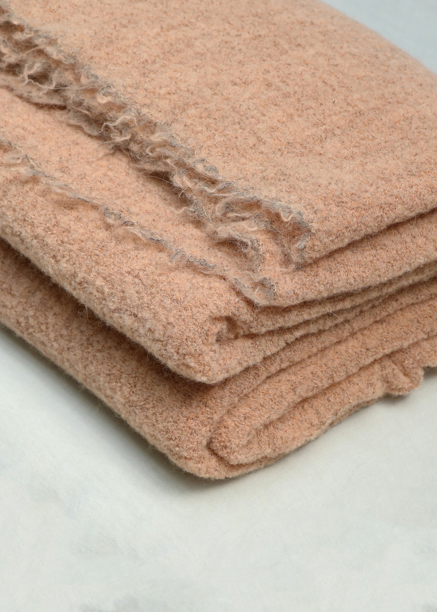 Alpaca Bed Plaid - Albicocca