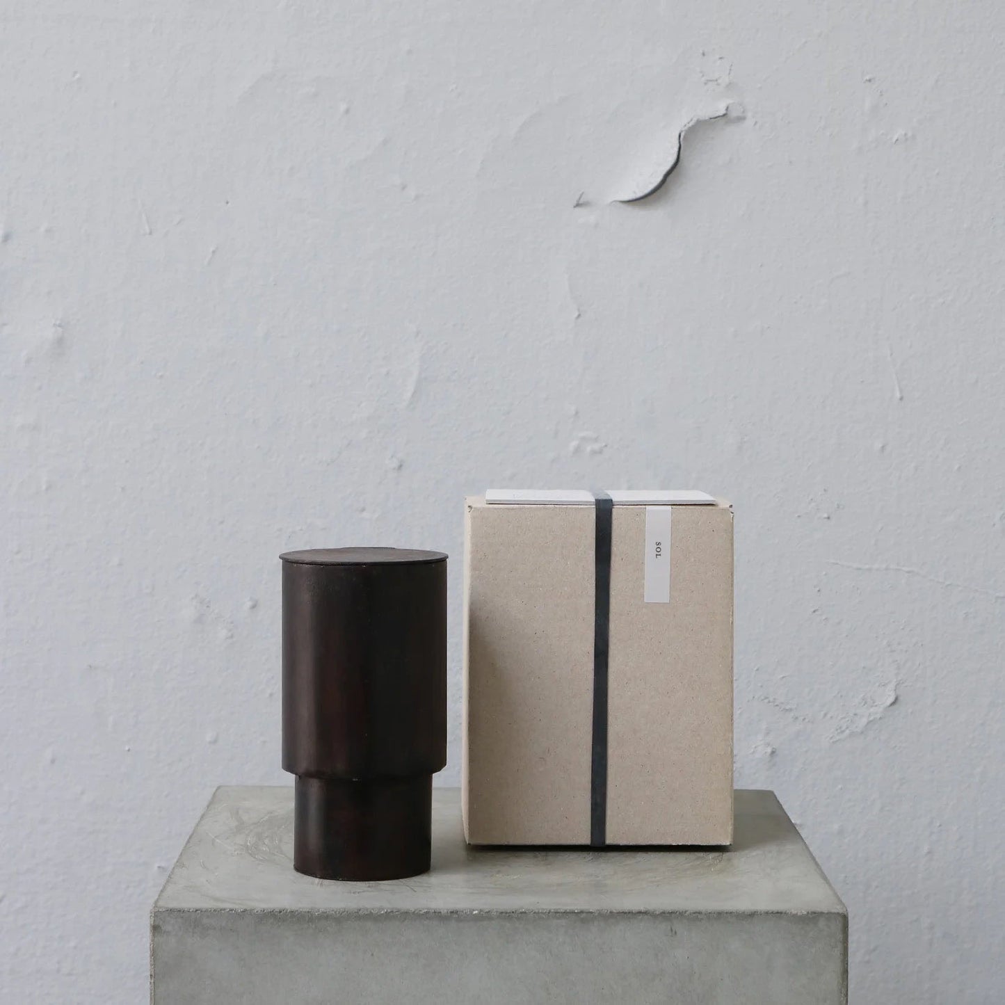 "Sol" Scented Candle in Iron Vessel