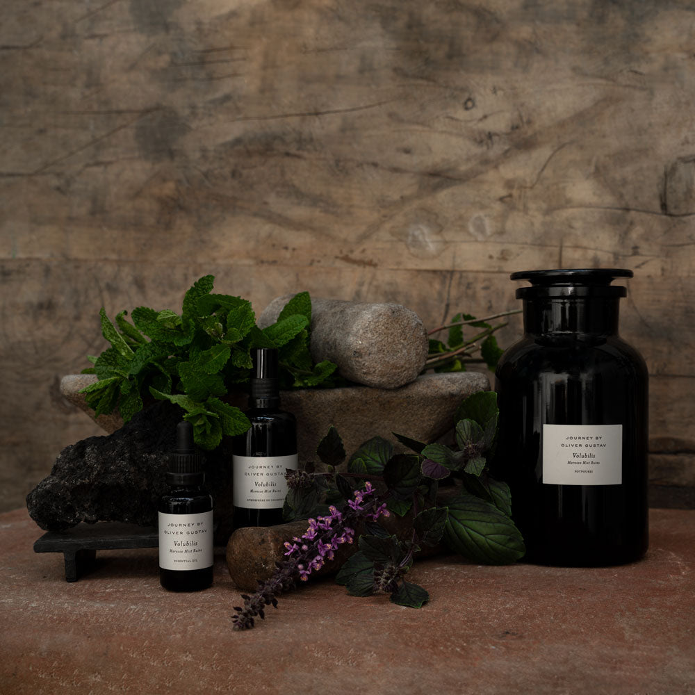 "Volubilis" Potpourri in Apothecary Jar