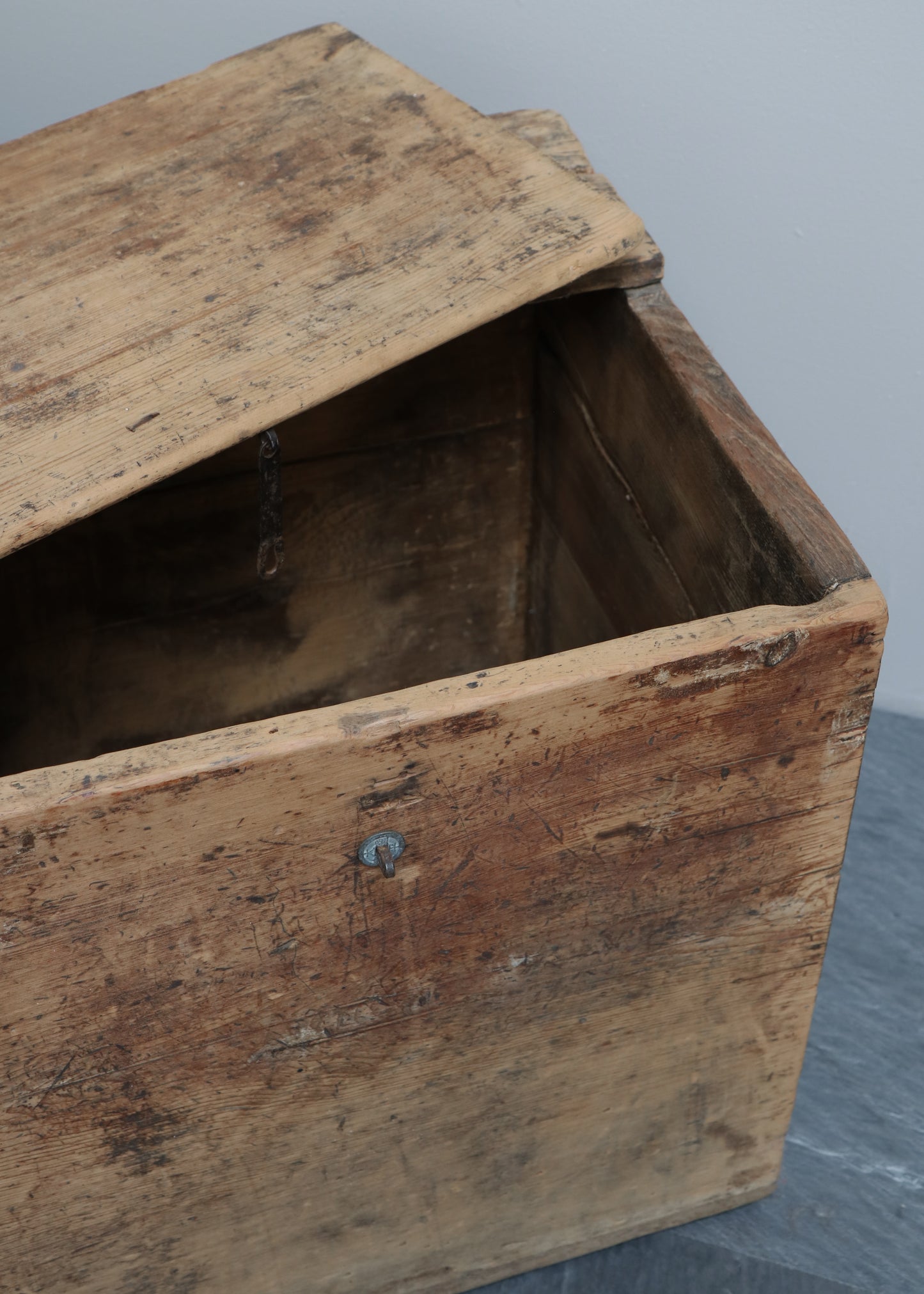 Antique Asian Trunk #10