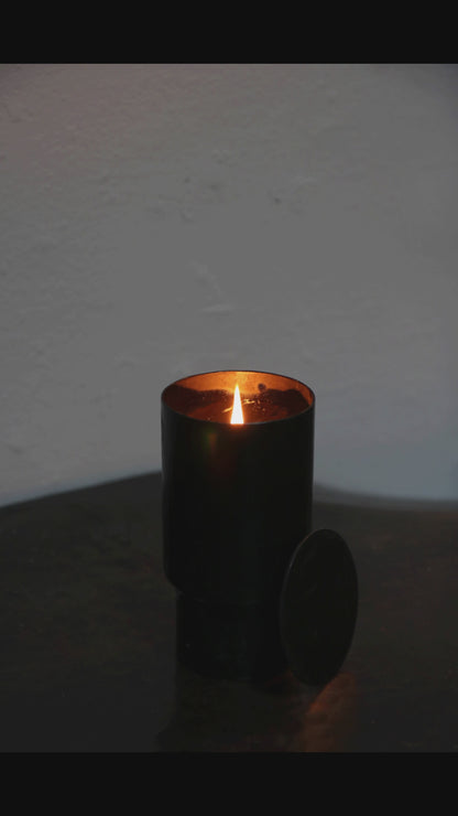 "Ma'at" Scented Candle in Iron Vessel