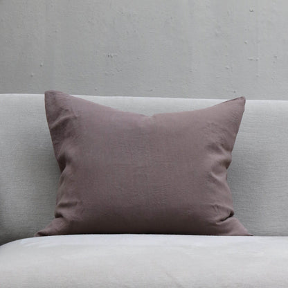Linen cushion in Dusty Rose color from the Italian brand Society Limonta