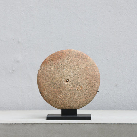 Neolithic Stone Disc with Central Perforation