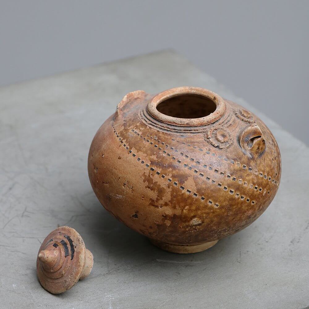 Khmer Jar with Lid
